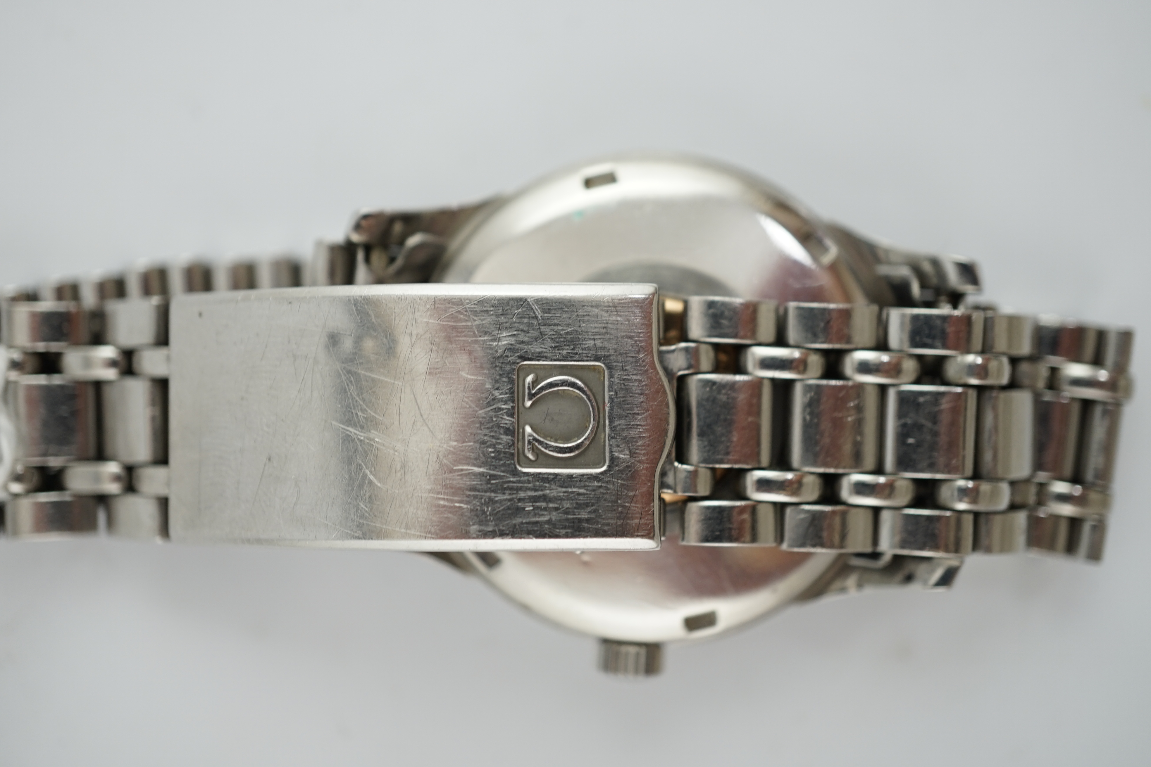 A gentleman's late 1960's stainless steel Omega Constellation Automatic Chronometer wrist watch